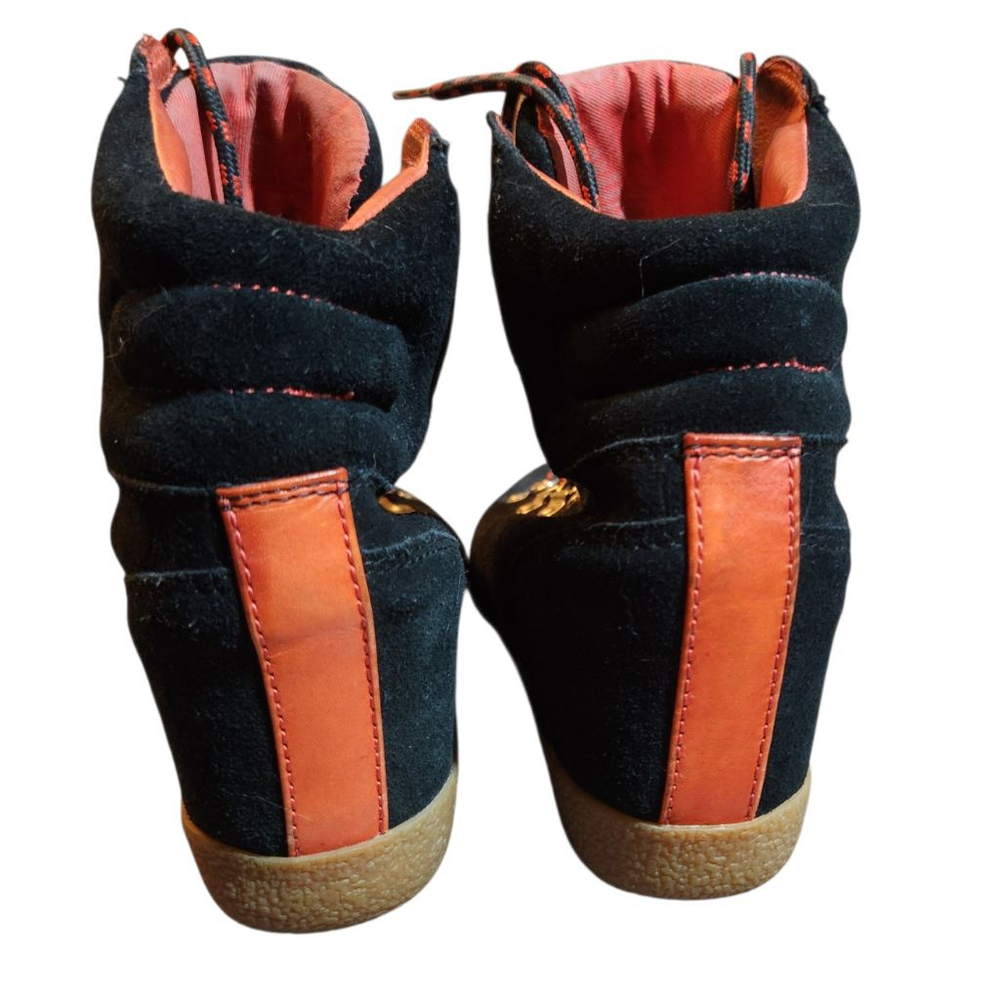 Coach Black Suede Boots Women's Size 6 - Picture 5 of 6